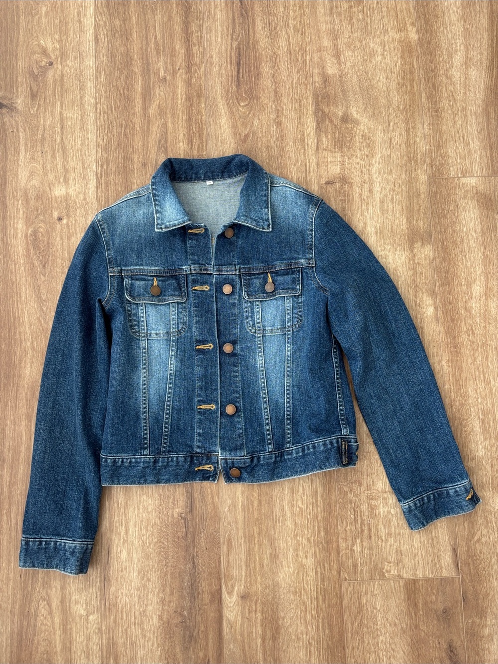 Muji Indigo Blue Denim Jacket